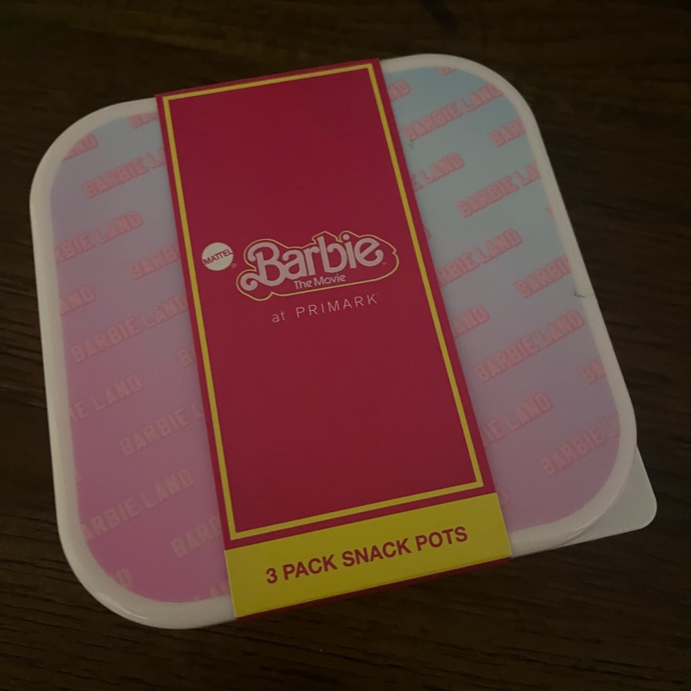 Barbie x Primark Snack Containers